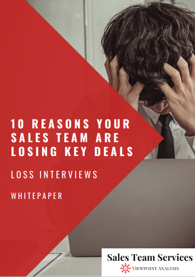 10 Reasons Your Sales Team Are Losing Key Deals